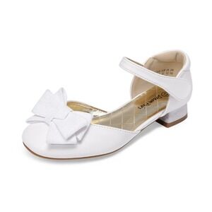 Dream Pairs‎ White Sparkle Fancy Little Girls Dress Shoes Size 10